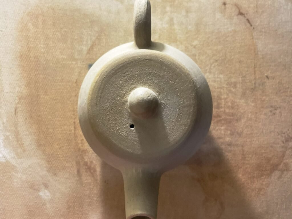 Ceramic teapot