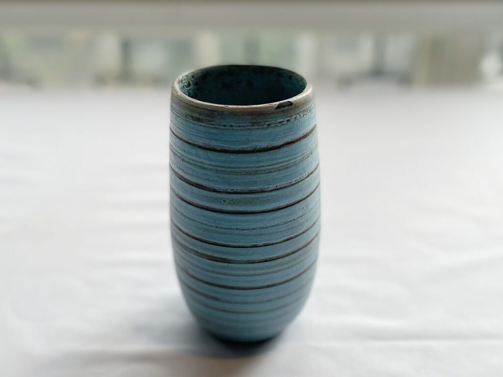 The Spotted Blue Vase