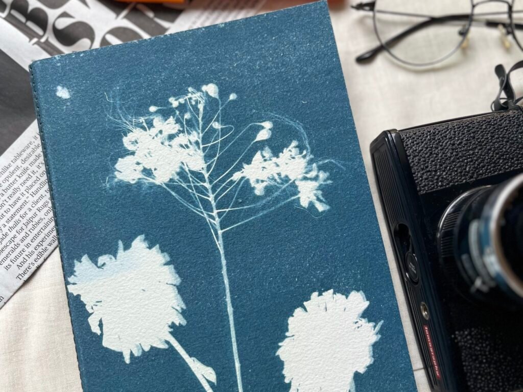 A5 Cyanotype Notebook - ANB/26/17