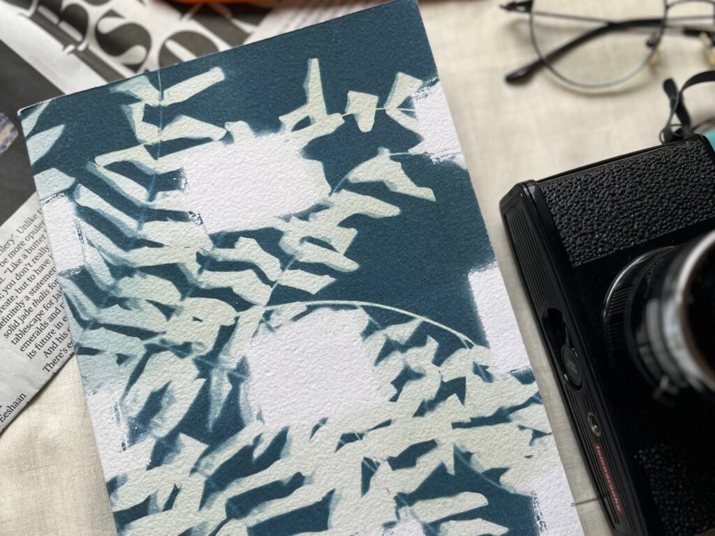 A5 Cyanotype Notebook - ANB/26/22