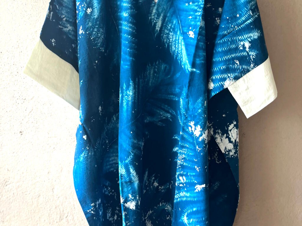 Taalpata I - Cyanotype Cotton Dress
